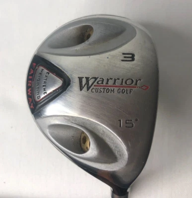 Warrior 3 Madera Peso Extremo 15 Grados Largo Drive Grafito Eje Reg Derecha 44" Foto 1 de 4