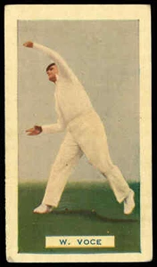 Hoadleys - 'Test Cricketers (40)' (1936) - #38 - W. Voce (Notts) - Picture 1 of 2