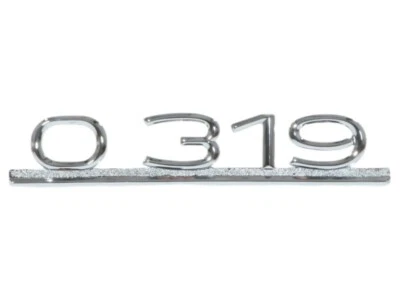 AMS AUTO GMBH Schriftzug Typenschild Emblem O 319 für Mercedes Benz O319 Mercedes Bus Omnibus