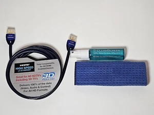 Wirelogic Sapphire HDMI Cable 9ft 2.74 with Ethernet 3D FULL HD, HIGH SPEED - Picture 1 of 11