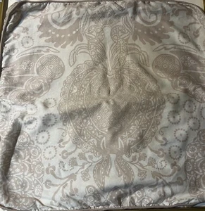 Pair of Christian Lacroix European Pillow Sham Cover. 22x22 - Picture 1 of 2