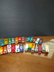 Vintage Lesney Cars and Trucks, Huge lot of 25 Vehicles. Superfast, Rolamatics - Picture 1 of 12