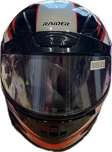 New - Raider Full Face Snow Helmet - Large - Red 26-680R-L - Picture 1 of 4