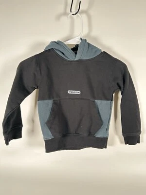 Sudadera con Capucha Volcom Stone Niño Pequeño Niño Talla 3T Azul y Negro con Bolsillo Foto 1 de 4
