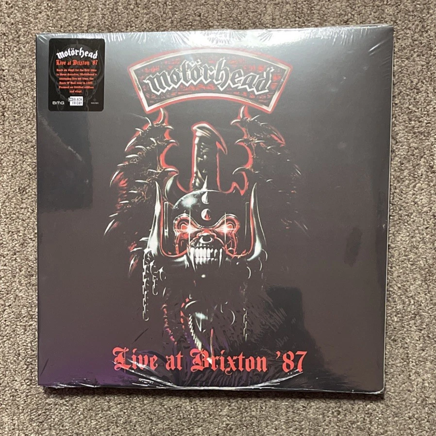 MOTÖRHEAD - LIVE AT BRIXTON ‘87 - LP RED VINYL RECORD RSD BLACK FRIDAY SEALED - Image 1 of 1