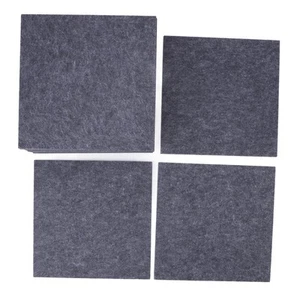 Felt Board Tiles Modern Felt Bulletin Board 16pcs With Removable Adhesive Tabs - Picture 1 of 12