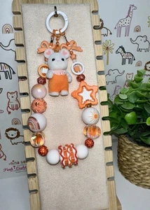 Calico Critters Albert Orange Baby Treats Series Phone Strap Chain Bag Charm! - Picture 1 of 6