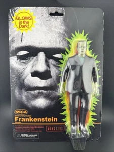 Figura de acción NECA Frankenstein 2022 Brilla en la oscuridad Monstruos universales Nueva - Imagen 1 de 12