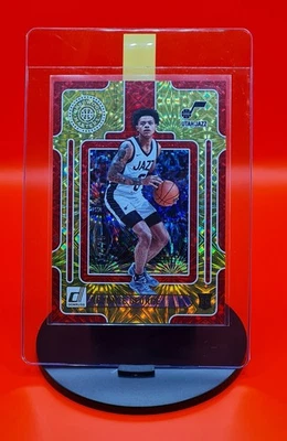 2023-24 Donruss Keyonte George RC Hardwood Masters Gold /25 Mint - Bild 1 von 4