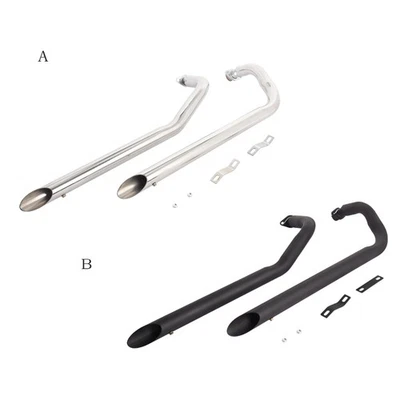 Sistema de escape tubo silenciador deslizable para Honda Shadow Aero 750 VT750C 2004-2024 Foto 1 de 4