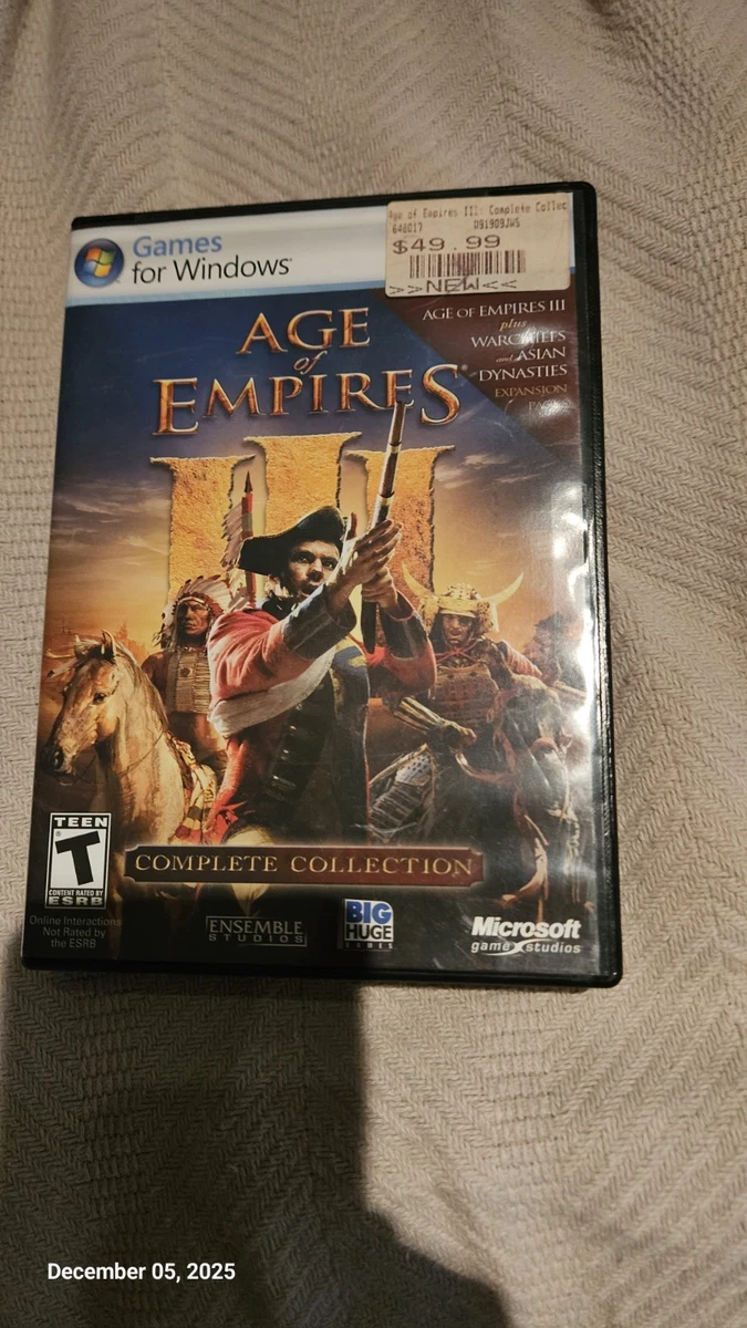 Age of Empires III: Complete Collection Video Games for sale | eBay