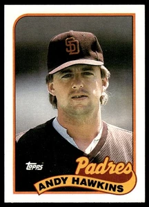 1989 Topps Andy Hawkins San Diego Padres #533 - Picture 1 of 2