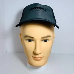 Puma Trucker Hat Classic Logo Embroidered Lightweight Adjustable Men's Black - Picture 1 of 2