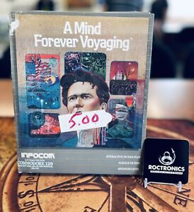 A Mind Forever Voyaging 1985 Infocom Commodore 128 RARE