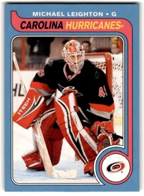 2008-09 O-Pee-Chee '79-80 Retro Michael Leighton #715 Carolina Hurricanes - Image 1 of 2