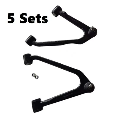 5x Suspension Front Upper Control Arm Pair For 1986 - 1989 Mercedes Benz 560S Foto 1 de 4