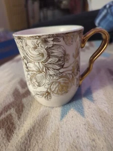 222 Fifth Hawthorne Gold Coffee Mug - Picture 1 of 4