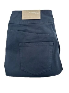 Soft Surroundings Women’s Small Superla Pull-On Straight Leg Pants Navy NEW - Picture 1 of 8