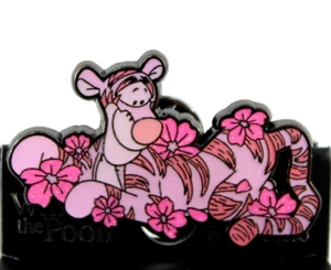 Loungefly Winnie The Pooh Tigger Enamel Pin Cherry Blossoms Glitter 1.50" 2023 - Picture 1 of 13