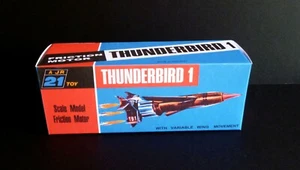 JR21 Thunderbirds J. Rosenthal Thunderbird 1 Friction Vehicle - Reproduction Box - Picture 1 of 4