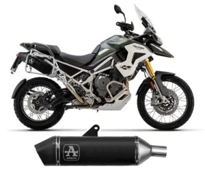 Exhaust Arrow Veloce Aluminium Black TRIUMPH TIGER 1200 2022 > 2023 - Picture 1 of 3
