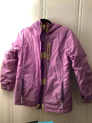 Land’s End Stylish Purple Girl’s  Ski Jacket with Hood Large (14) - Image 1 of 4