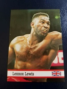 Lennox Lewis BOXING WBC WORLD HEAVYWEIGHT CHAMPION 1993 Fax PAX UK #11 - Picture 1 of 2