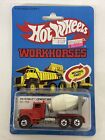 Nip 1983 Hot Wheels Mattel Workhorses Peterbilt Cement Truck No. 1169