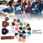 28x Guitar Pick Set PU Leather Celluloid 3 Kinds Thickness Instrument DOB