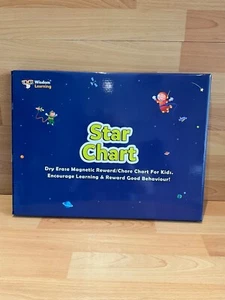 Space Good Behavior Chart Complete With Marker Pens, Eraser & Fridge Magnets - Imagen 1 de 3