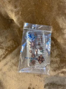Speck Presidio transparent + impression - iPhone XS / X - diamants dansants or pêche/clair - Photo 1 sur 3