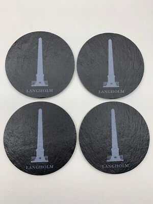 Ardesia Sottobicchieri - Set Di 4 - Langholm Monument - Immagine 1 di 2