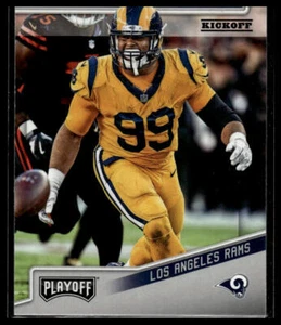 Panini Playoff #103 2018 Aaron Donald Kickoff - Imagen 1 de 2