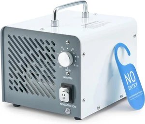Ozone Negative Ion Generator, 2-In-1 Odor Eliminator Air Purifier for Car Home S - Picture 1 of 7
