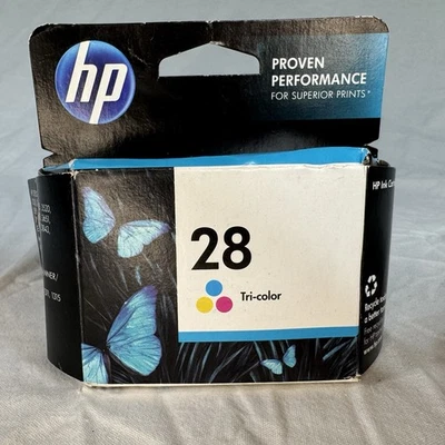 Genuine HP 27 Tri-color Ink Cartridge C9323FN New Sealed EXPIRED 2014 - Image 1 of 4