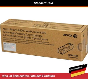106R01596 Xerox Phaser 6500 Toner Żółty - Zdjęcie 1 z 4