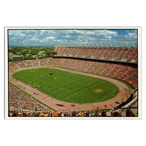 Vintage 1970s Commonwealth Stadium Postcard CFL Edmonton Eskimos Alberta Canada - Picture 1 of 2