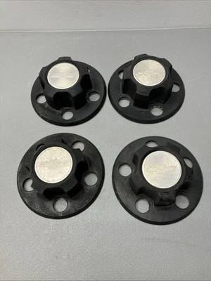 Tapa central de rueda negra de 15" OEM 4 Chevrolet Astro Van S10 1985-1995 15594372 Foto 1 de 4