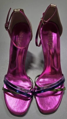 Tacones Rouge para mujer talla 8,5 rosa/oro/multi Foto 1 de 4