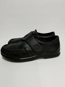 PROPET STRAP SCHWARZ LEDER HALBSCHUHE HERREN 12 D - Bild 1 von 5