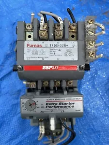 FURNAS ESP100 14DST32A* 14DS+32A* CONTATTORE 600VAC 110-120V BOBINA BUONE CONDIZIONI - Foto 1 di 3