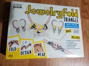 Paper Punk Dreieck Edelstein Schmuck Papier Bausteine - Bild 1 von 1
