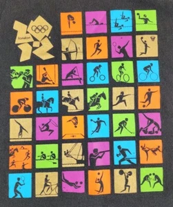 Adidas London Olympics Shirt Mens Extra Large 2012 Games USA Sports Adult A34 - Picture 1 of 13