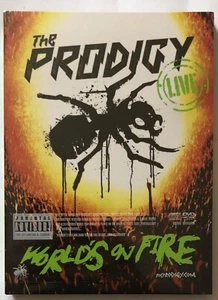 Prodigy Live Worlds On Fire CD and DVD New 711297880427 Breathe Firestarter - Picture 1 of 8