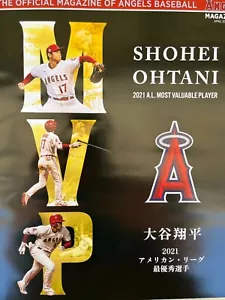 2022 LA ANGELS MAGAZINE FEATURING ALL STAR SHOHEI OHTANI 2021 MOST VALUABLE MVP - Picture 1 of 2