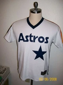 NOLAN RYAN SIGNED HOUSTON ASTROS JERSEY NRF HOLOGRAM - Picture 1 of 3