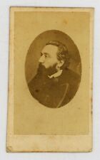CDV - LEON GAMBETTA Original Antique Found Photo 1870s, Third Republic, Politics