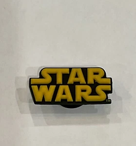 STAR WARS LOGO RARE Official Crocs Retired 2006-08 Jibbitz - Picture 1 of 2