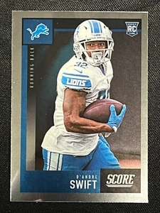 2020 Panini Score Football Card D'Andre Swift RC #448 KB - Picture 1 of 2