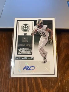 RASHARD HIGGINS 2016 Panini Contenders College Ticket Autograph Rookie #119 - Picture 1 of 6
